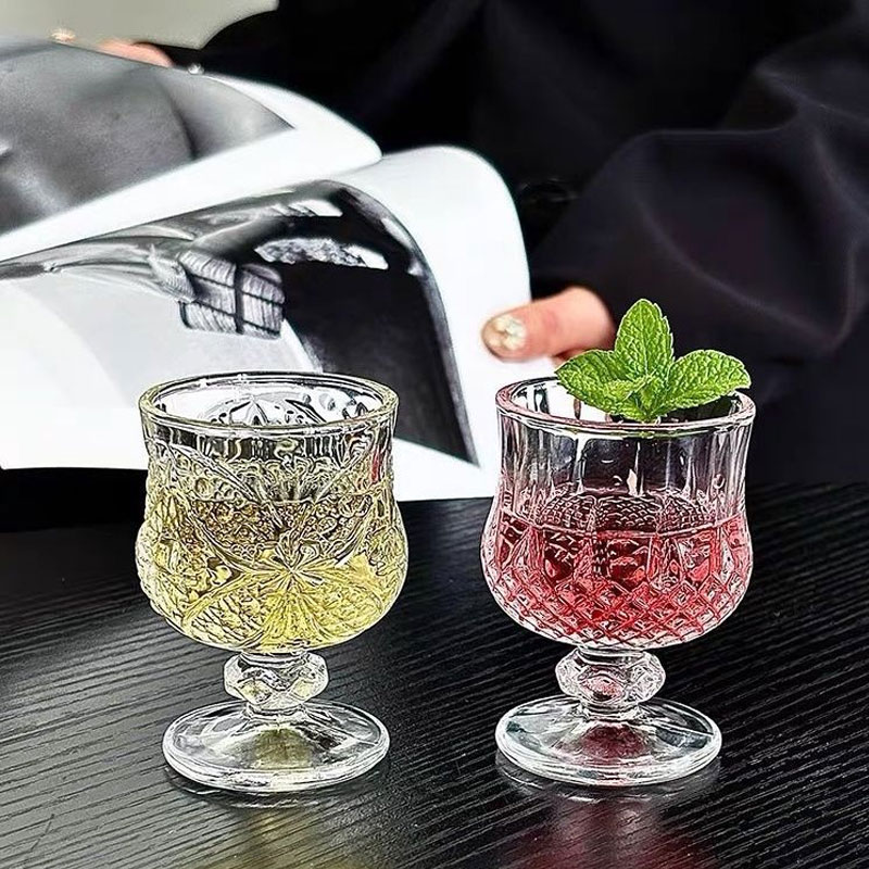 Wine Beer Glass - 50ml Mini Cocktail Glass Beer Cup