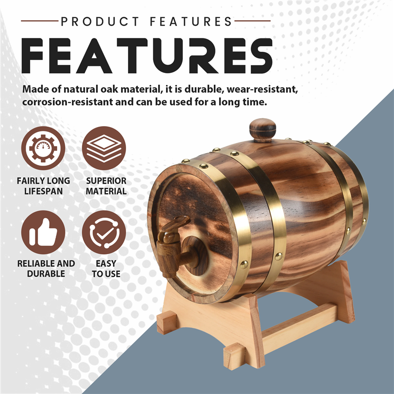 Wine Beer Store - Oak Barrel, 1.5 L / 3