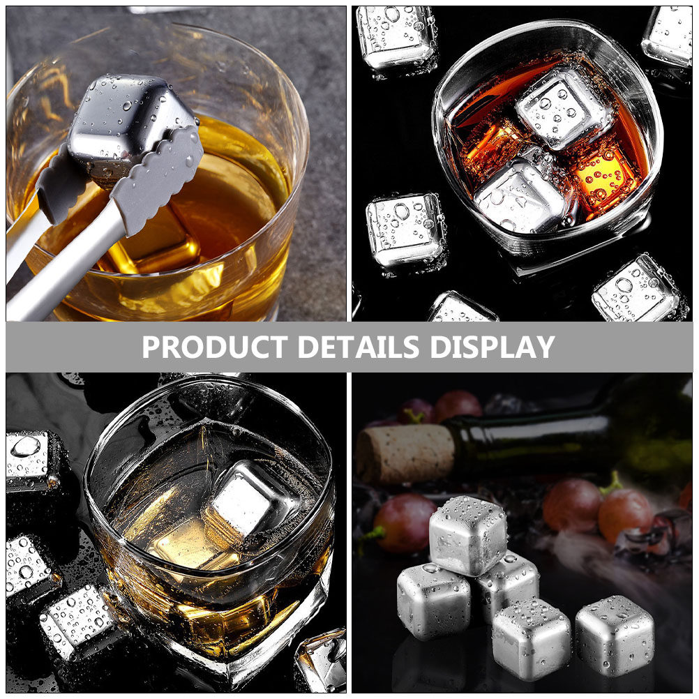 1Set Stainless Steel Whiskey I - Wine Beer Glass recensie en prijs