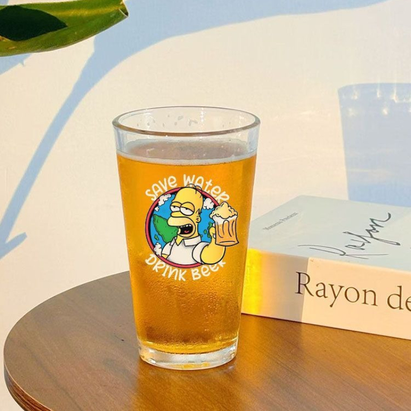 New The Simpsons Creative Pers - Wine Beer Glass recensie en prijs