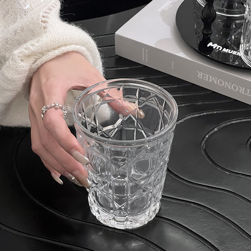 2pcs 310ml Vintage Diamond Pat - Wine Beer Glass recensie en prijs
