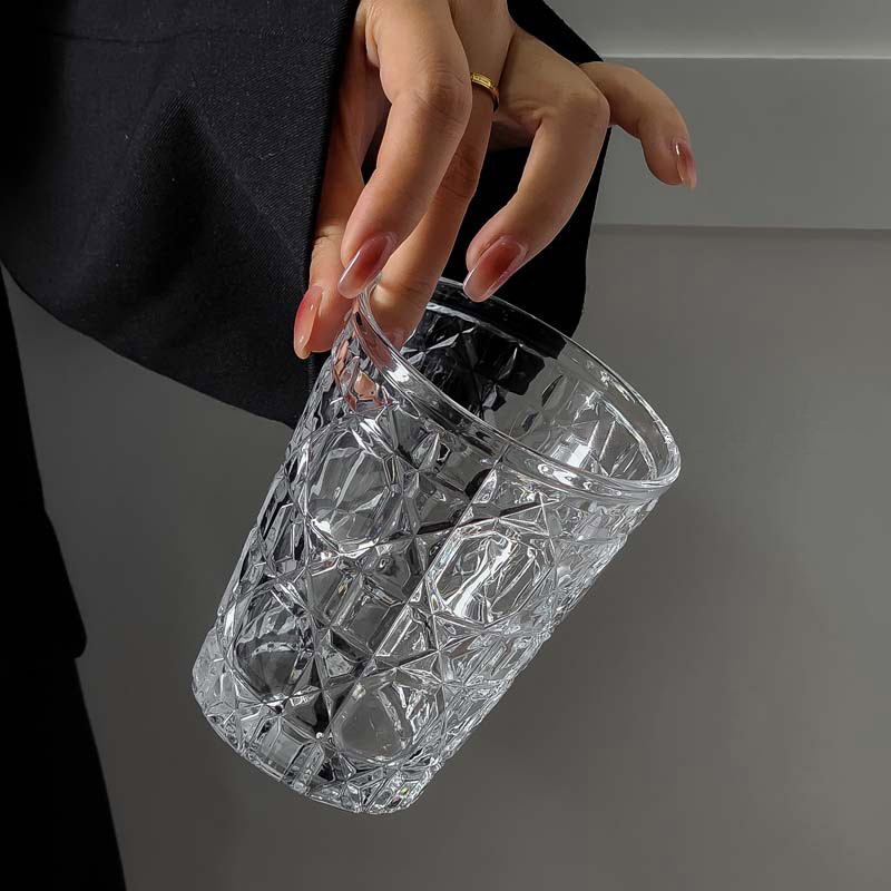 2pcs 310ml Vintage Diamond Pat - Wine Beer Glass recensie en prijs