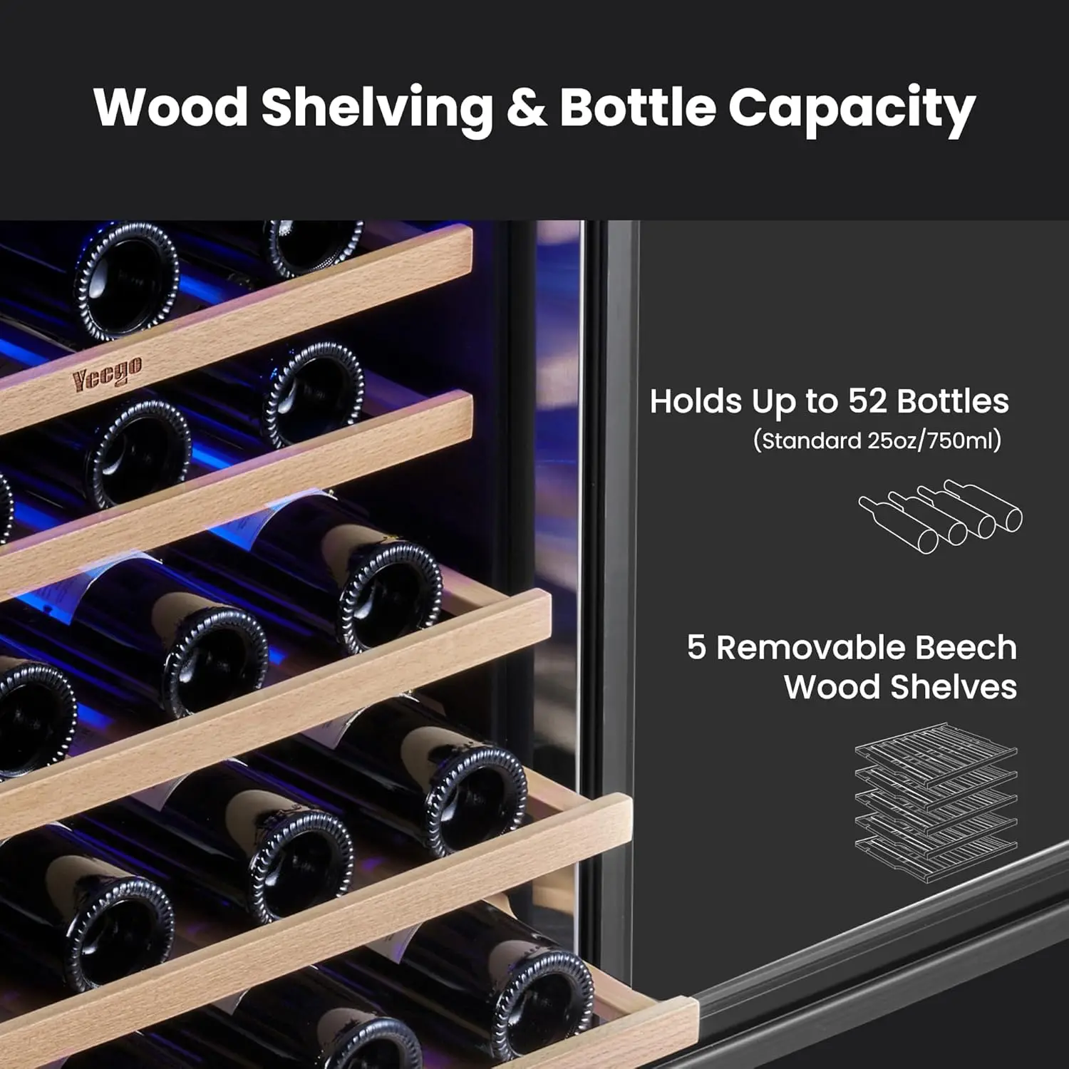 Bottles, 40-65°F Wine Refriger - Wine Beer Glass recensie en prijs