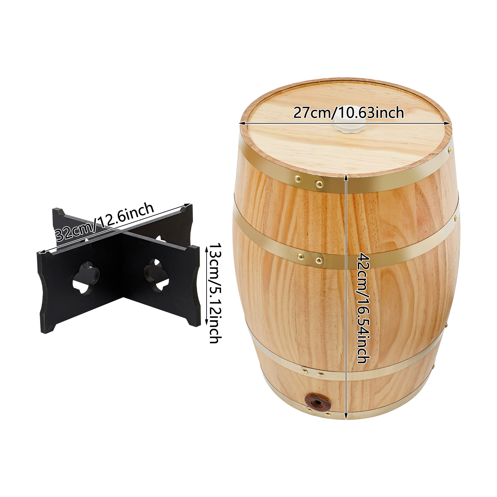 20L/5.28Gal Wood Color Wine Ba - Wine Beer Store recensie en prijs