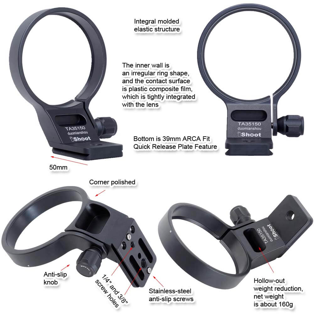 iShoot Lens Collar for Tamron  - Wine Xd recensie en prijs