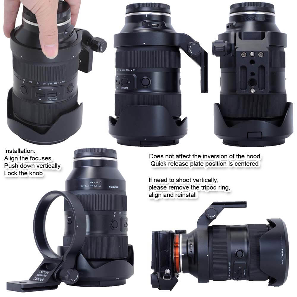 iShoot Lens Collar for Tamron  - Wine Xd recensie en prijs