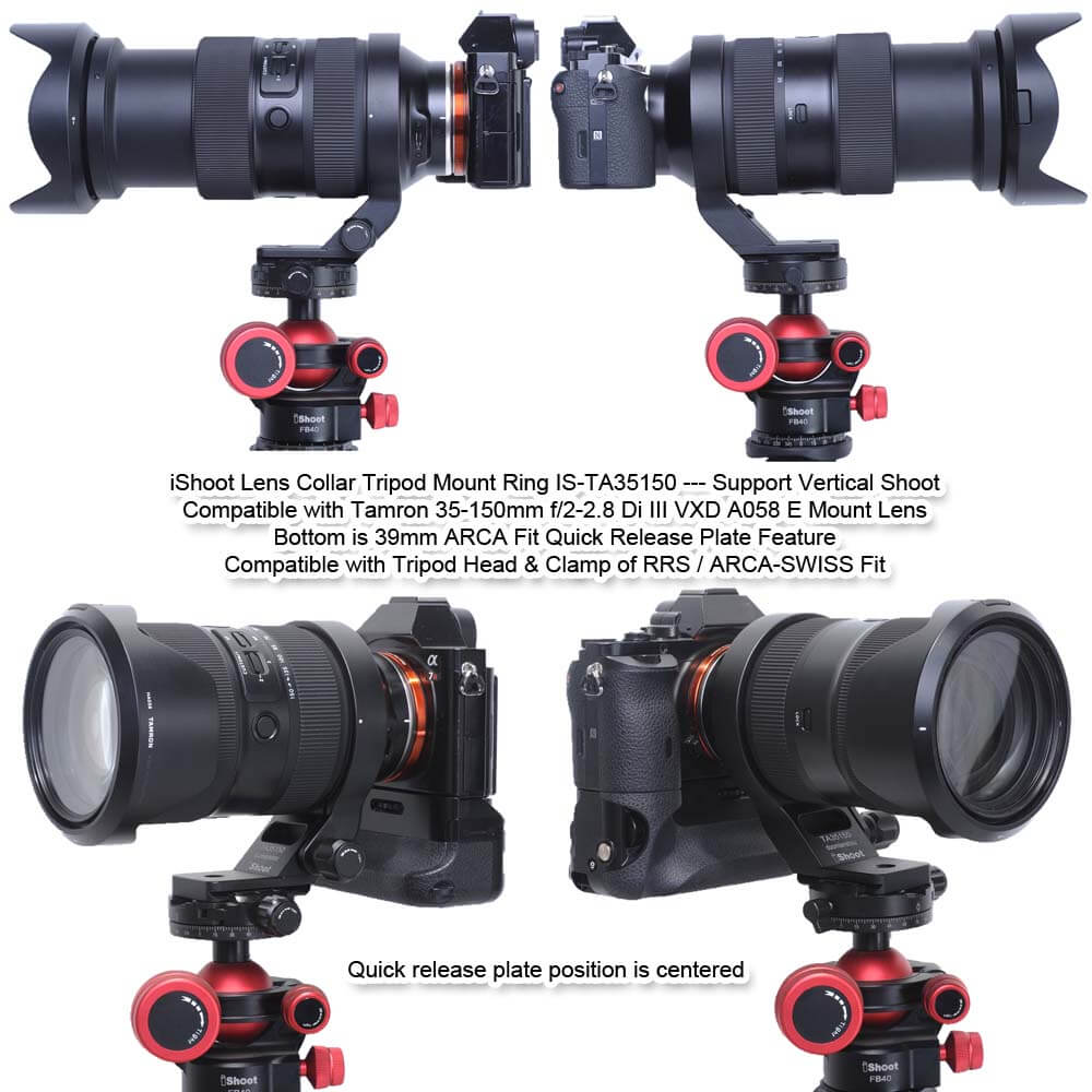 iShoot Lens Collar for Tamron  - Wine Xd recensie en prijs