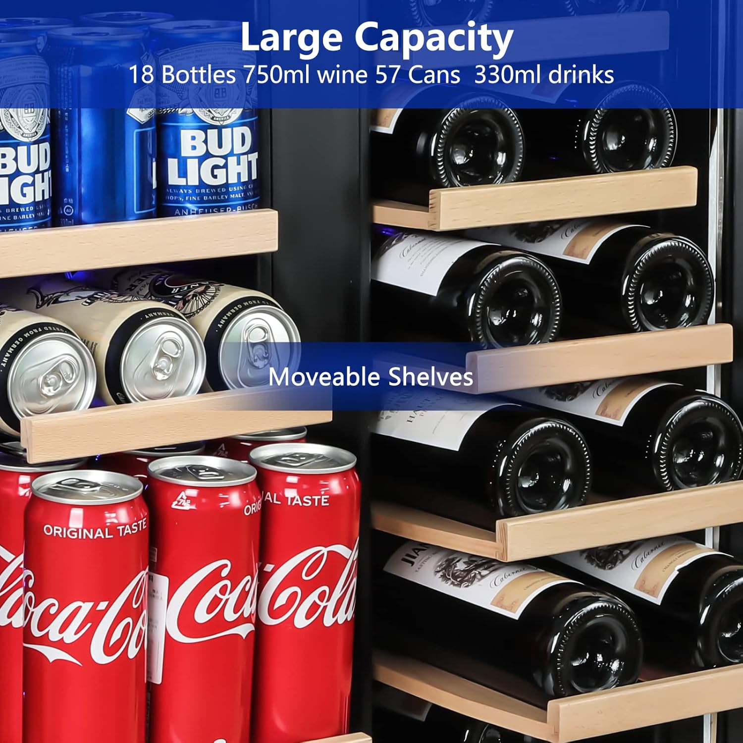 Wine and Beverage Refrigerator - Wine Beer Cooler recensie en prijs