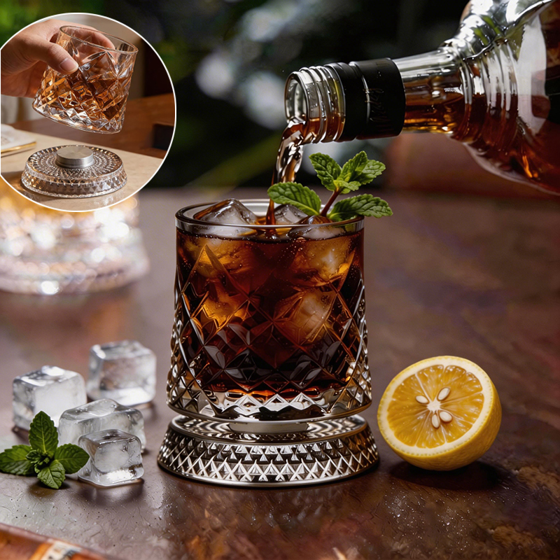280ml Rotate Whiskey Glasses w - Wine Beer Glass recensie en prijs