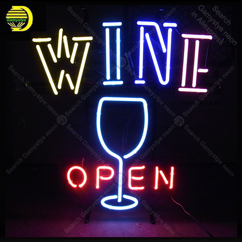 Neon Sign for OPEN WINE and wi - Wine Beer Store recensie en prijs