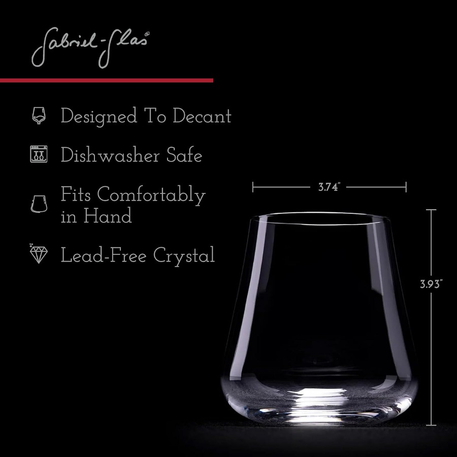 Stemless Crystal Wine Glasses  - Wine In Beer Glass recensie en prijs