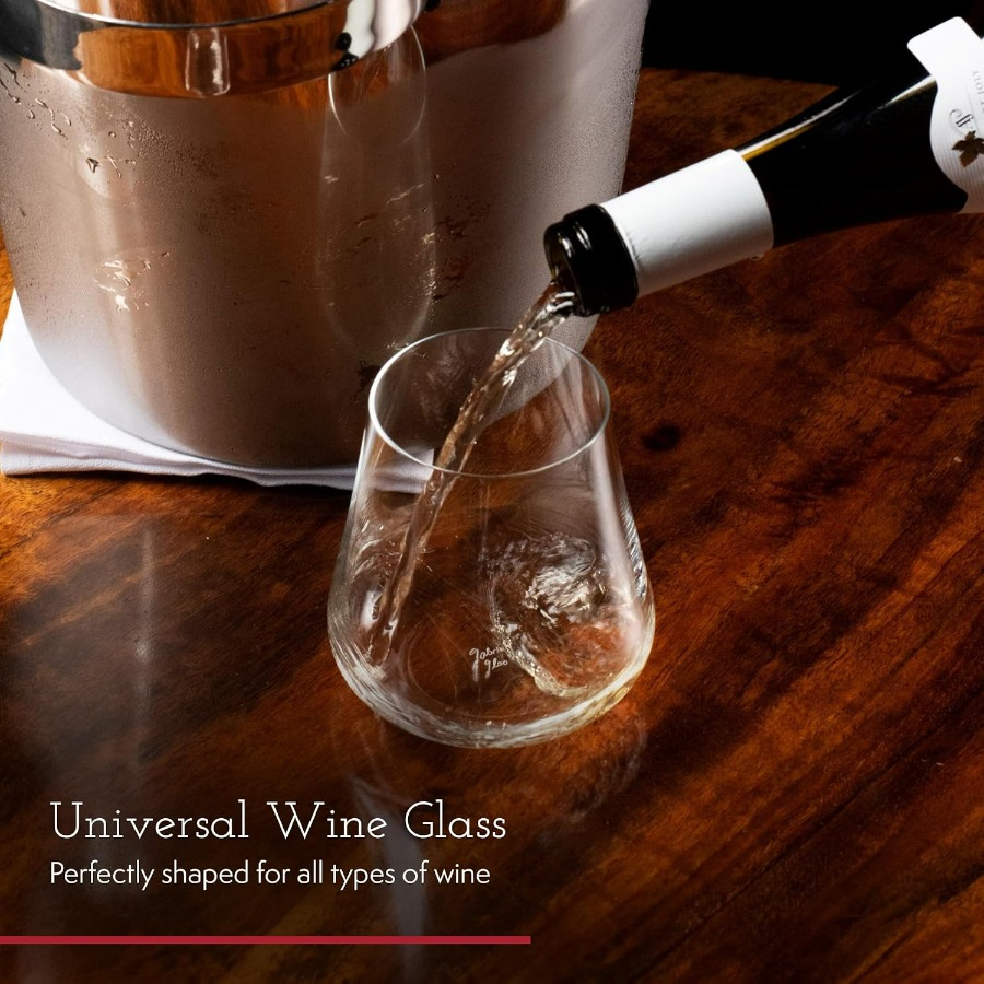 Stemless Crystal Wine Glasses  - Wine In Beer Glass recensie en prijs
