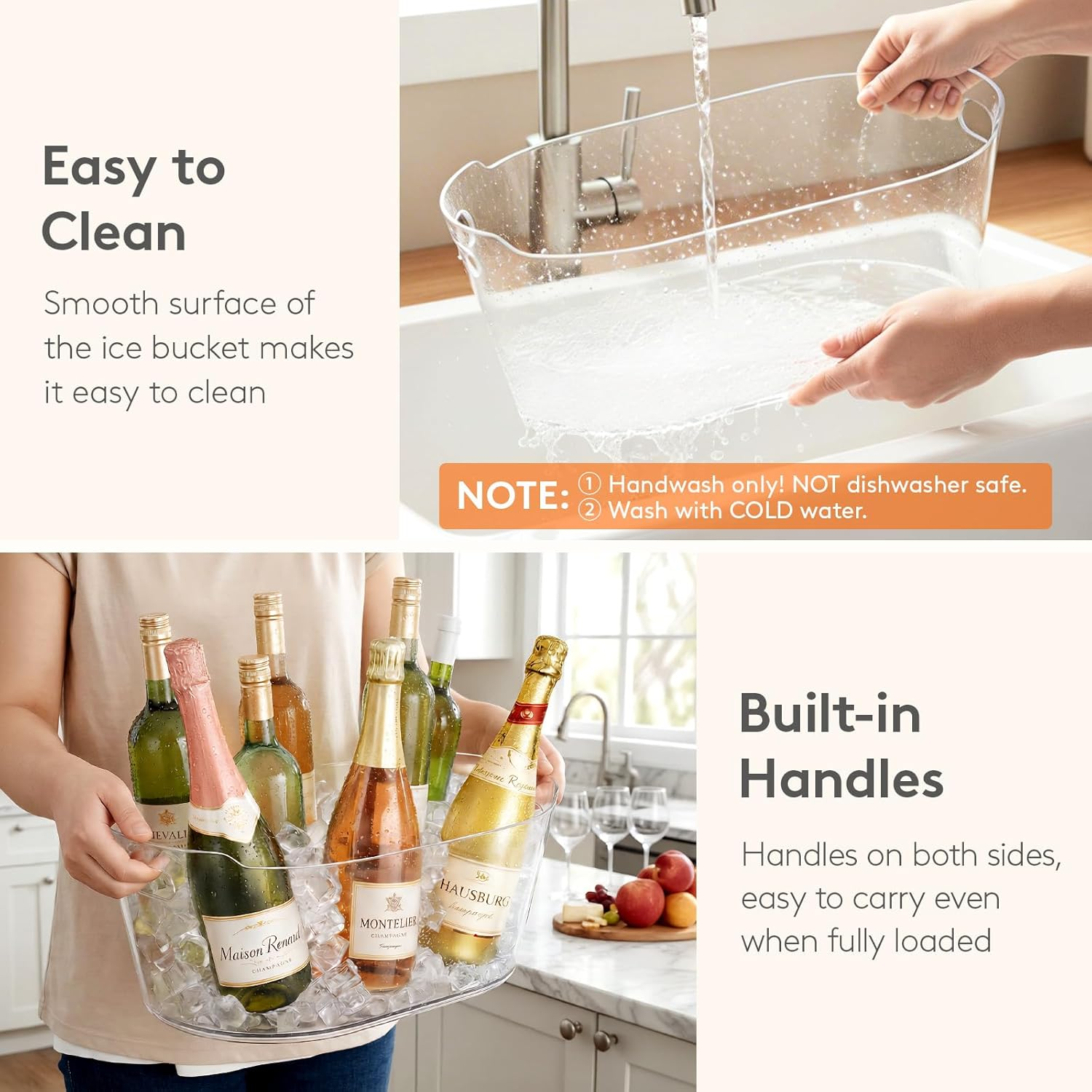 Lifewit 2 Pack 11.5L Clear Pla - Wine Beer Cooler recensie en prijs