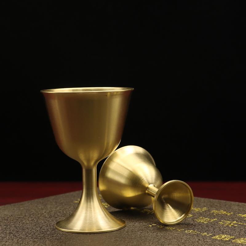 New 1pcs S/M/L Vintage Brass M - Wine Beer Glass recensie en prijs