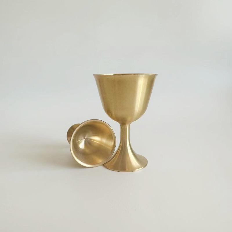 New 1pcs S/M/L Vintage Brass M - Wine Beer Glass recensie en prijs