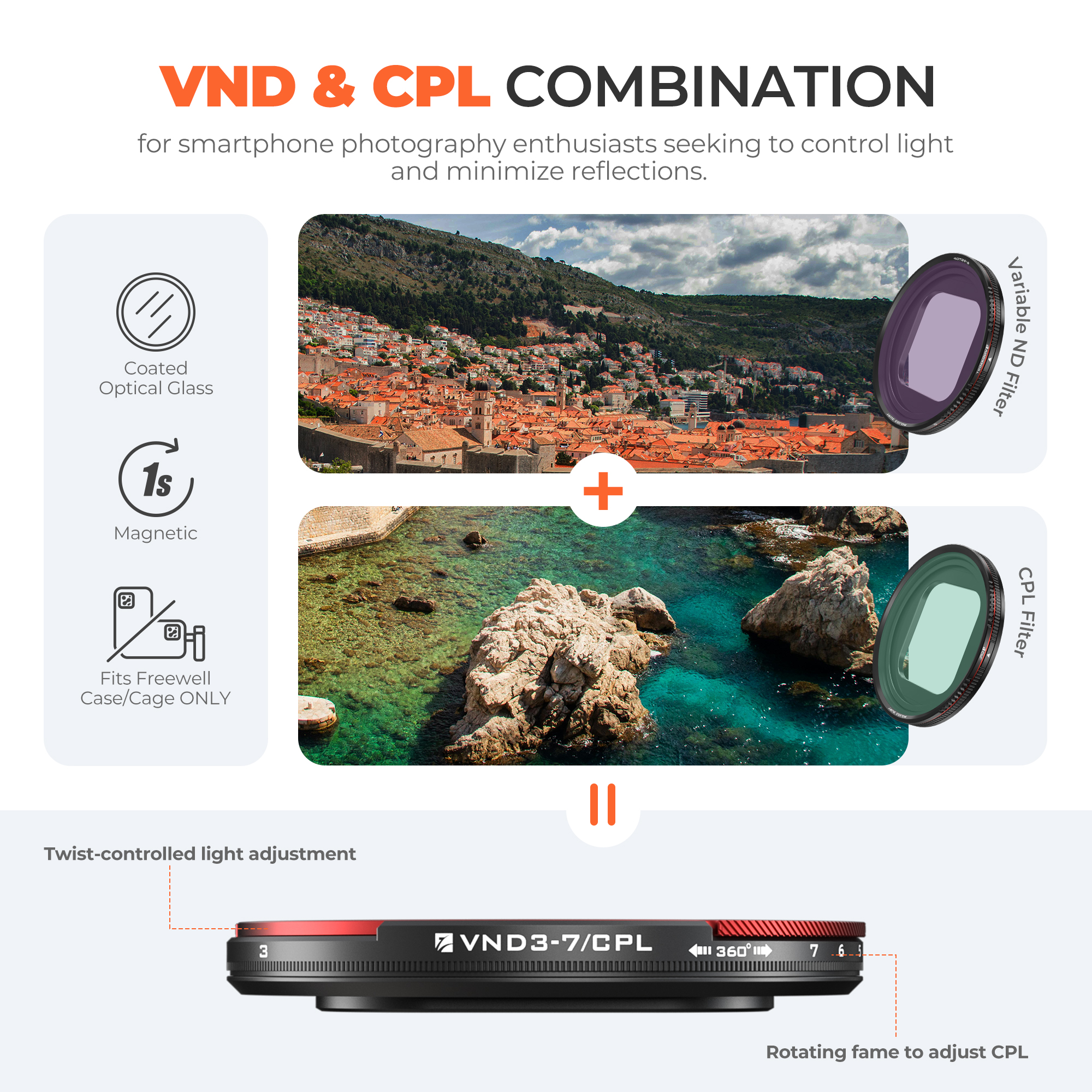 Freewell Sherpa VND/CPL Filter - Wine Xd recensie en prijs