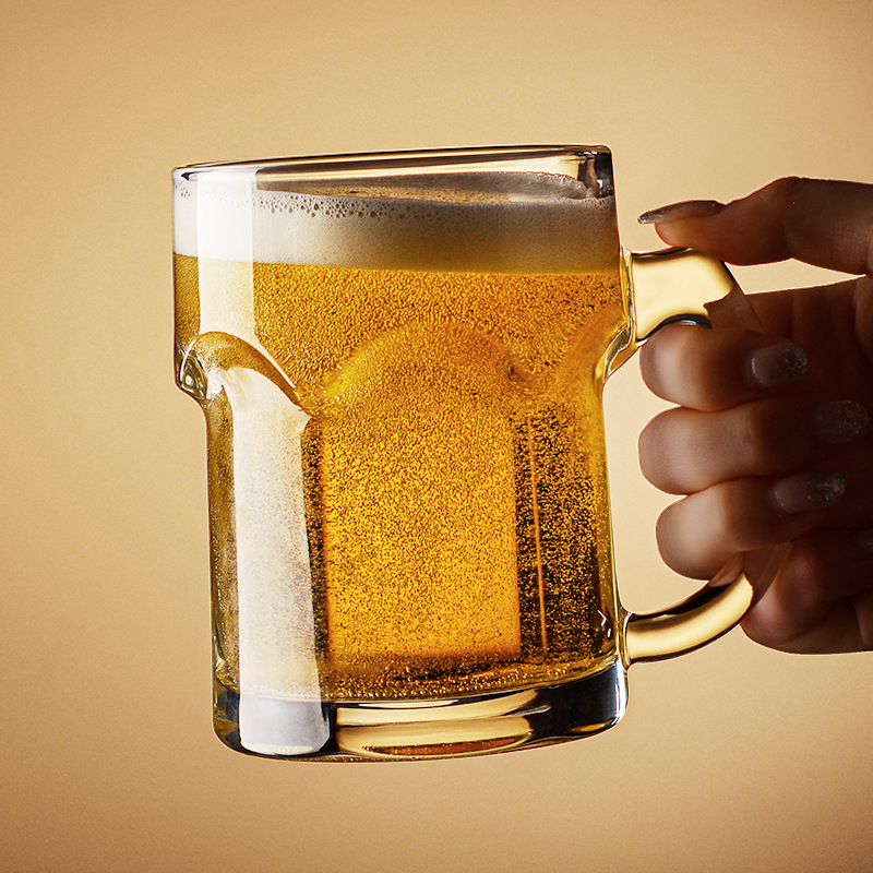 Household beer mug with handle - Wine Beer Glass recensie en prijs