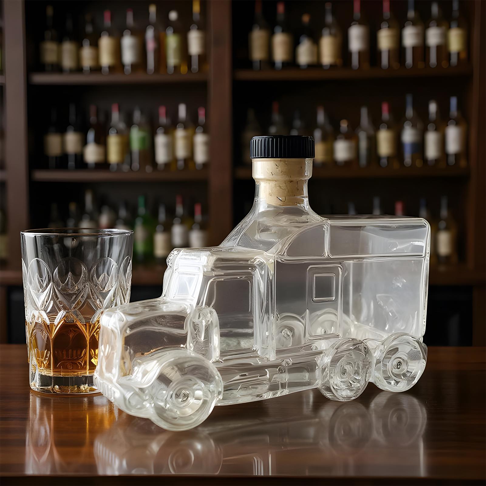 375ml Decorative Bottle Decant - Wine Beer Truck recensie en prijs