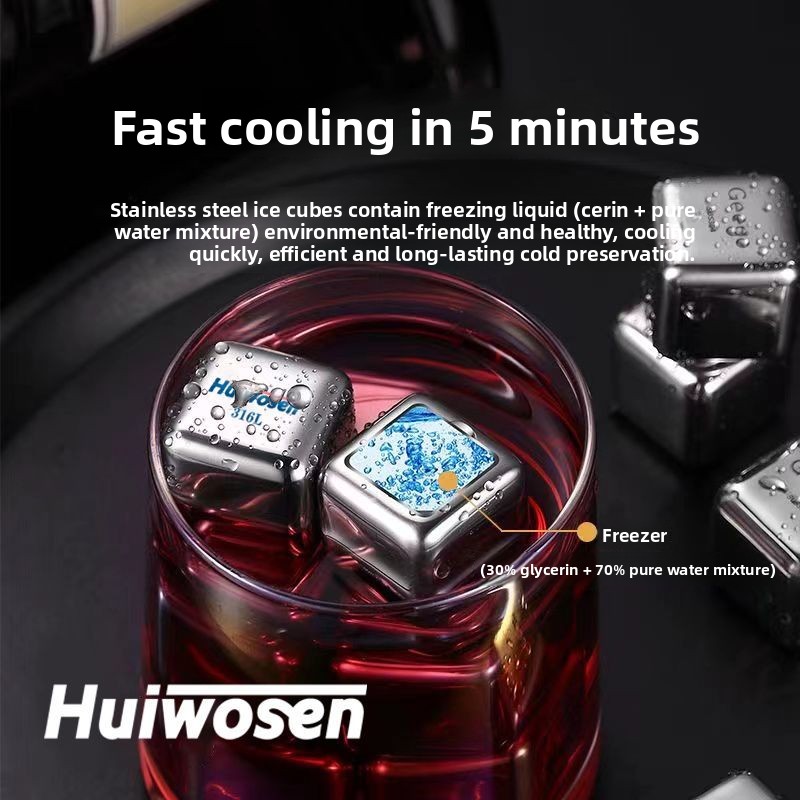316 Stainless Steel Ice Cube R - Wine Beer Cooler recensie en prijs