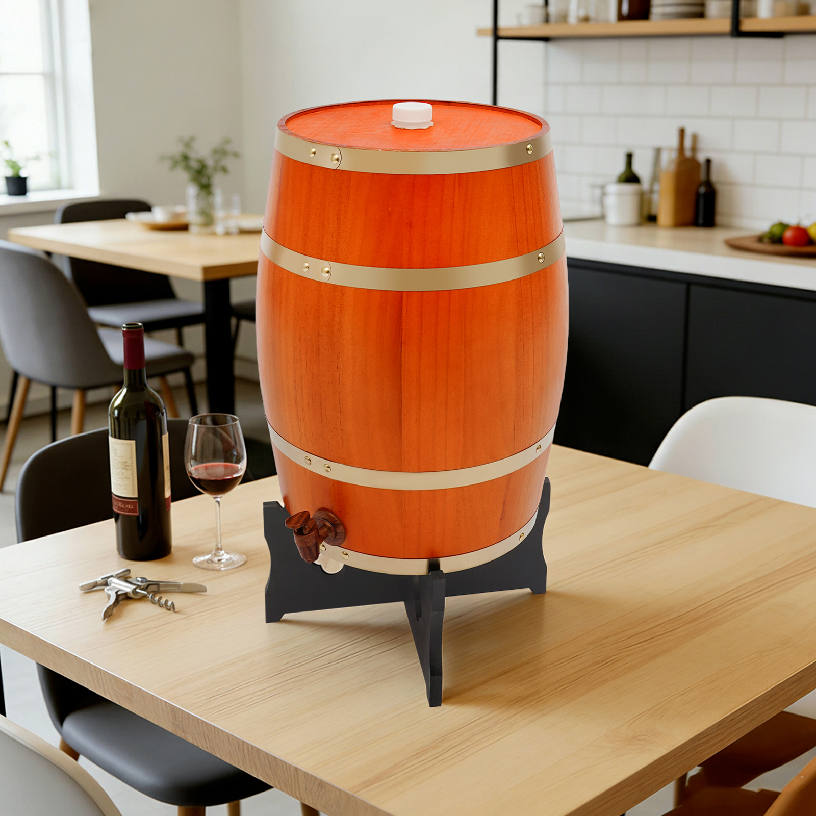 20L/5.28Gal Beige Wine Barrel, - Wine Beer Store recensie en prijs