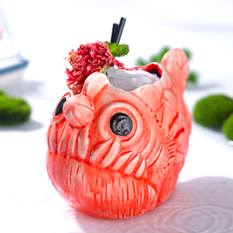 Cute Lantern Fish Cocktail Gla - Wine Beer Glass recensie en prijs