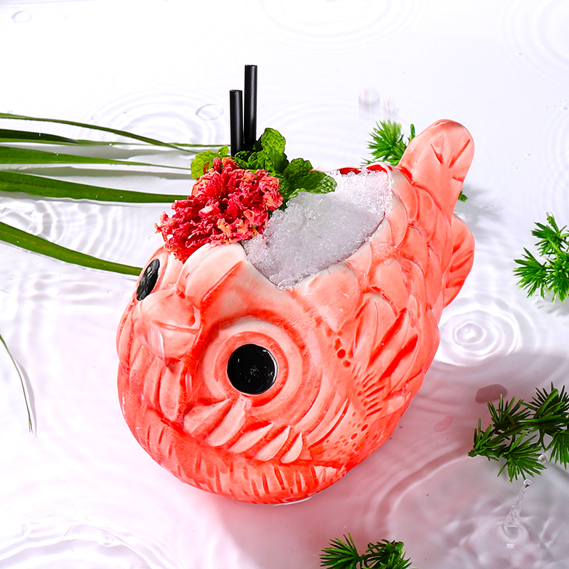 Cute Lantern Fish Cocktail Gla - Wine Beer Glass recensie en prijs